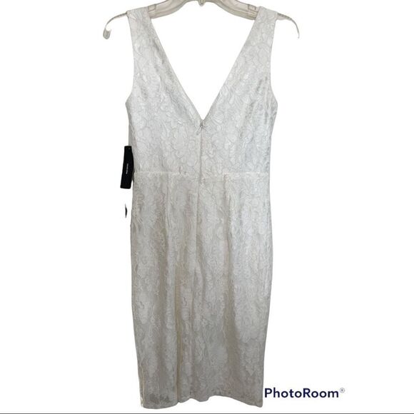 Lulu’s Normani White Lace Sleeveless Dress Size XS - Picture 5 of 10